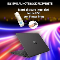 Notebook 15,6" AMD 5500U Ram 8 GB SSD 256 GB 6 Win 10 Silber 4K7Z9EA